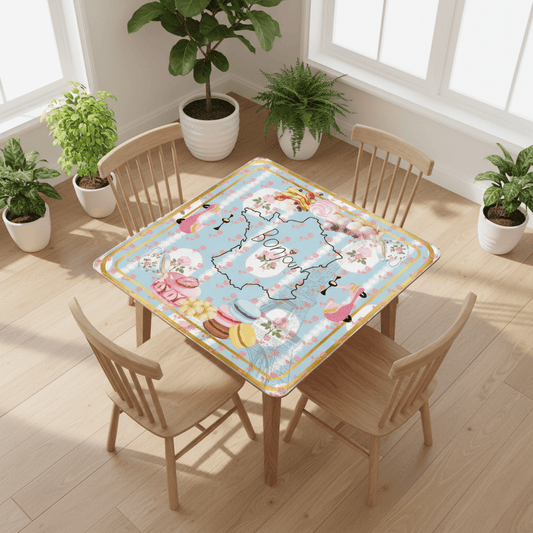Mahjong Mat, French Patisserie Florals And Roses - Splash of Color Co.