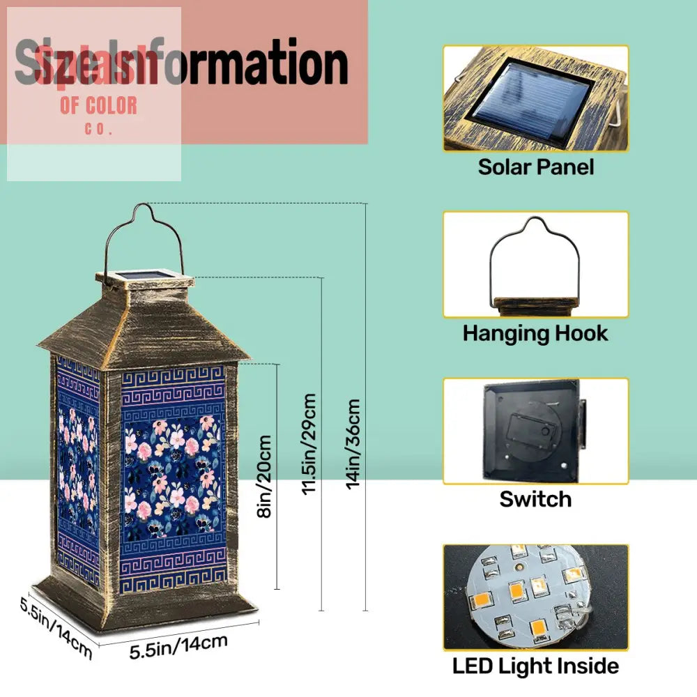 Solar Lantern One Size Art Lighting