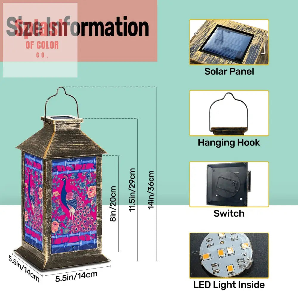 Solar Lantern One Size Art Lighting