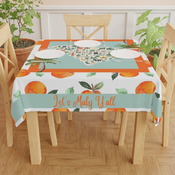 South Carolina peach Grove Tablecloth — 