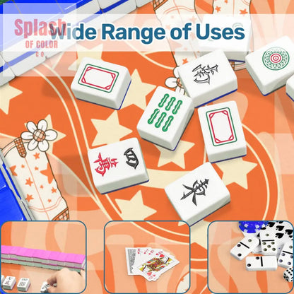 Tennessee Orange Country Cowboy Hat And Boots State Pride Mahjong Mat - Daily Accessories