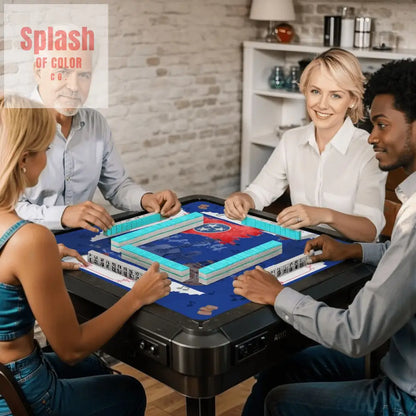 Tennessee State Pride Mahjong Mat Red White And Blue And All Things Tennessee - Daily Accessories