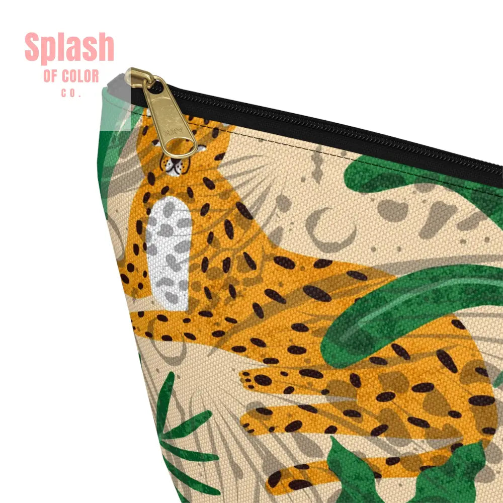 The Tigeress Quintessential Animal Print Modern Mahj Tile Tote Bag - Bags