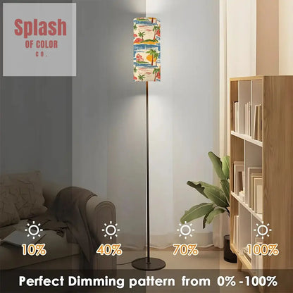 Tropical Florida Beach Heritage Collection Modern Floor Lamp One Size Floor Lamps