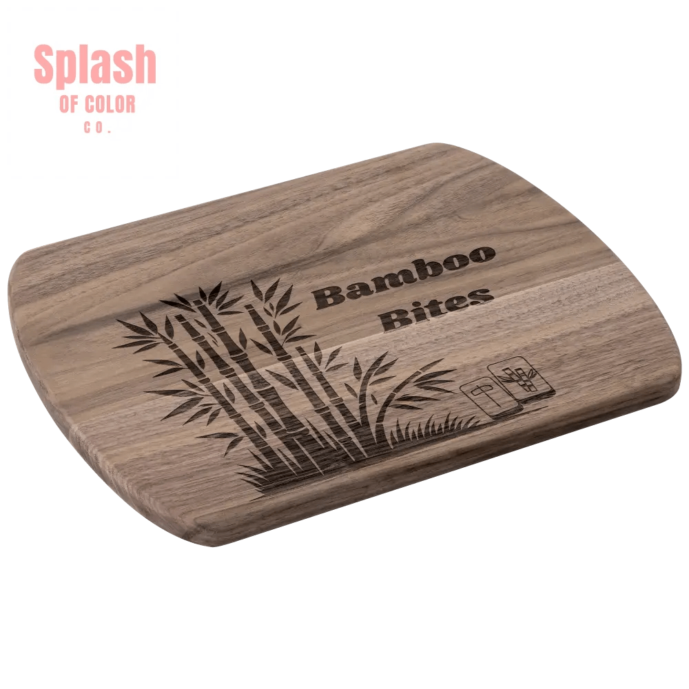 Whimsical Mahjong Lover Chacuterie Board For Entertaining, Bamboo Bites - Splash of Color co.